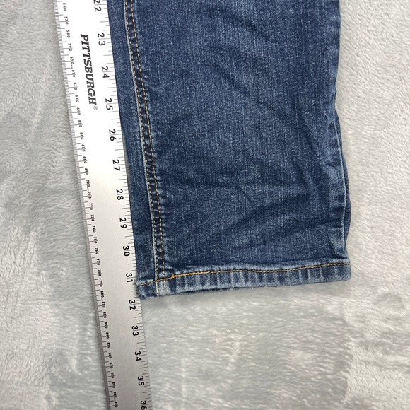 Levi's 541 Jeans Mens 38x34 Blue Denim Mid Rise Straight Leg 5-Pocket Design - Picture 9 of 10